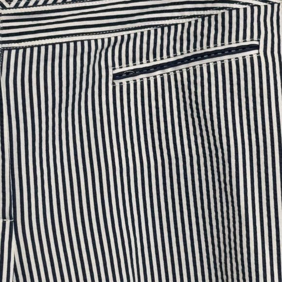 St. John striped capri pants women’s size 12 - Picture 2 of 8